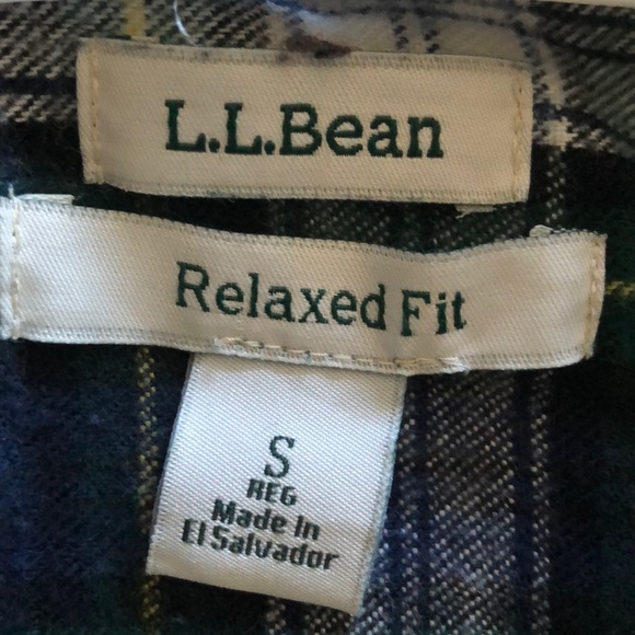 L.L.Bean - Party Flannel - S - Picture 4 of 4